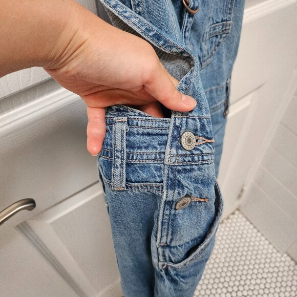 AE Denim Tomgirl Overall - Picture 3 of 11